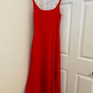 Old Navy Vibrant Red Maxi Dress